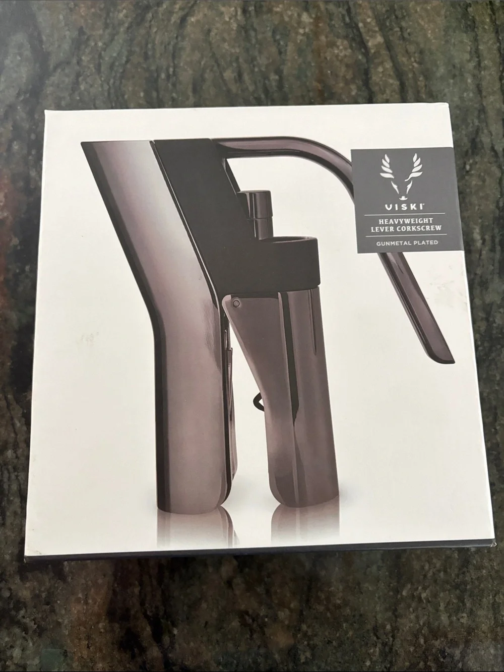 Lever Corkscrew - Gunmetal Plated, Heavyweight